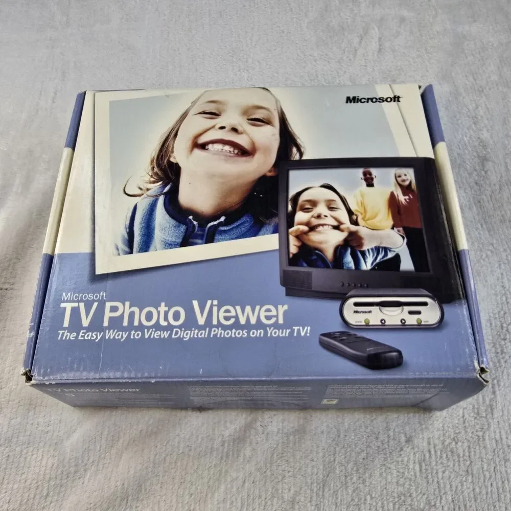 Microsoft TV Photo Viewer X08-22497 With Software Floppy Vintage In Original Box